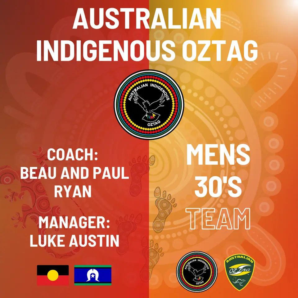 AIO Mens 30's 2025 coach and manager appointment card