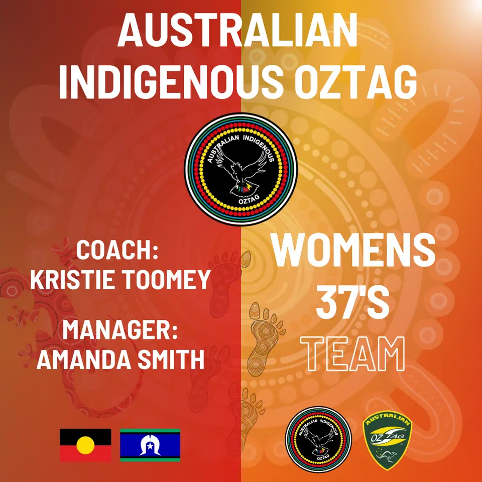 AIO Women's 37's 2025 coach and manager appointment card