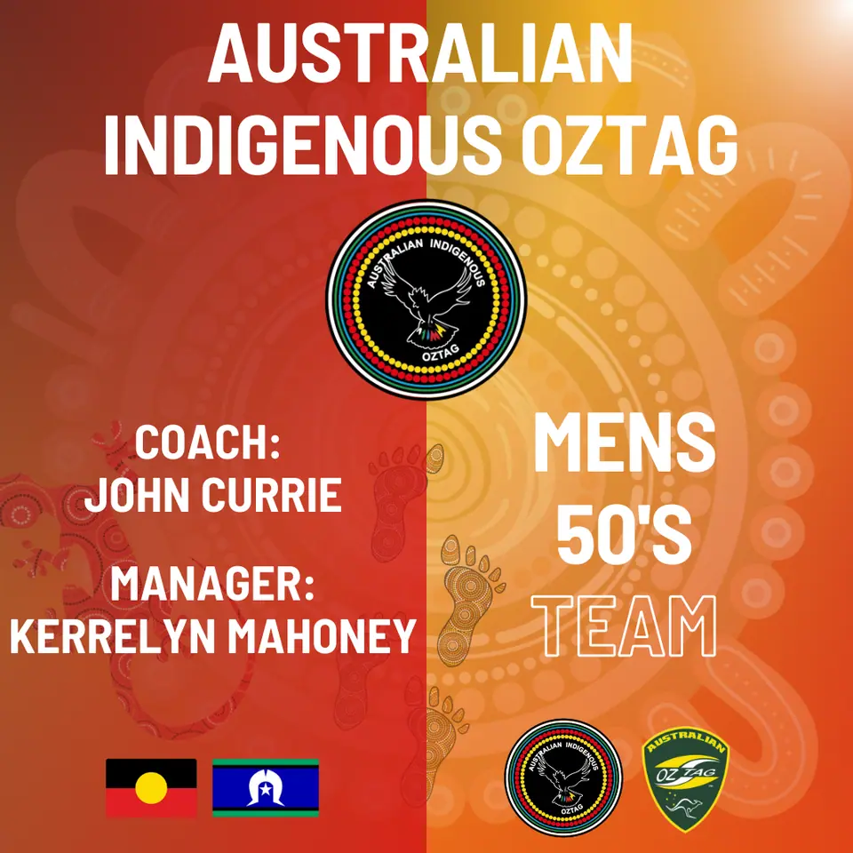 AIO Mens 50's 2025 coach and manager appointment card