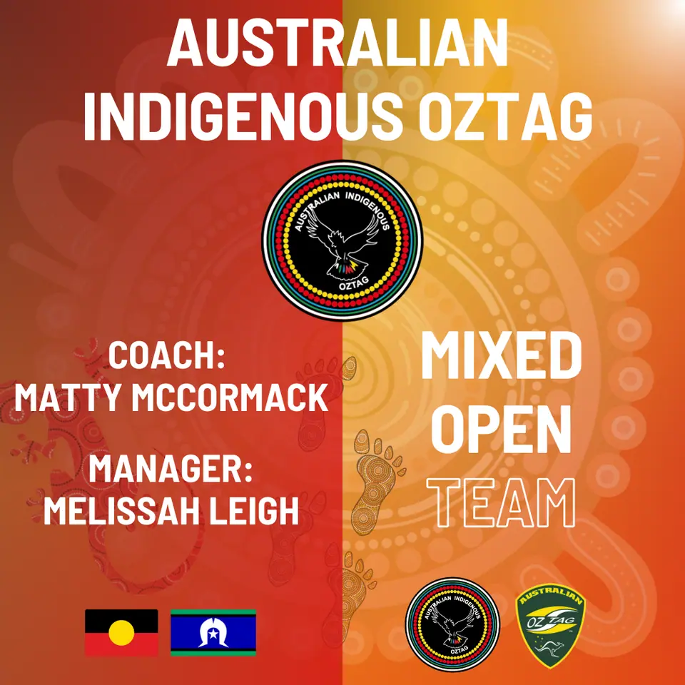 AIO Mixed Opens 2025 coach and manager appointment card